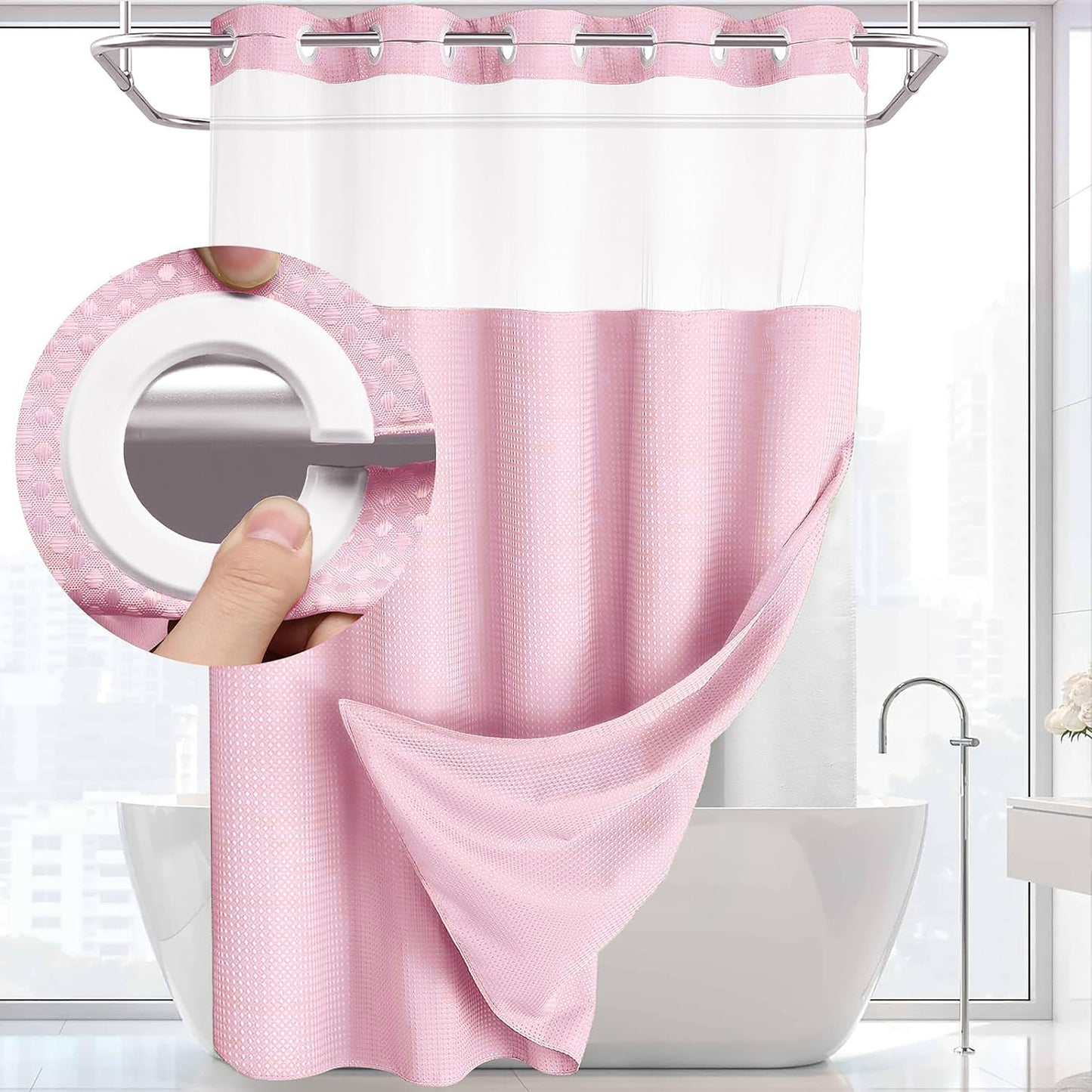 Pink,71*74in