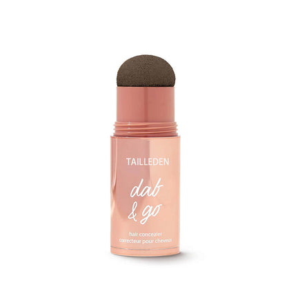 Shape Tape Dab & Go hair concealer Covers roots, grays, sparse areas and thinning spots in seconds with a waterproof formula that gives fuller-looking hair without the sticky spray feel. The built-in sponge really makes it dab and go.