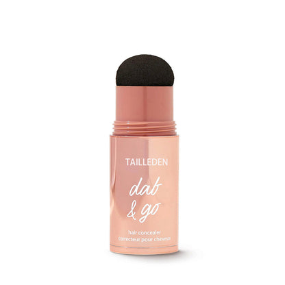 Shape Tape Dab & Go hair concealer Covers roots, grays, sparse areas and thinning spots in seconds with a waterproof formula that gives fuller-looking hair without the sticky spray feel. The built-in sponge really makes it dab and go.