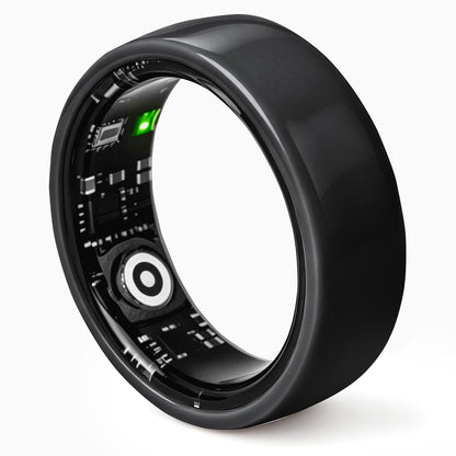 R12 Smart Ring – Heart Rate SpO2 Sleep Tracker Fitness Ring | Bluetooth 5.1 Gesture Control Ceramic Health Monitor for Men Women New Arrival