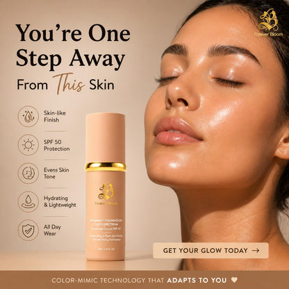 Biomimic Foundation 4 in 1 - Medium Spectrum by Forever Bloom Flawless Finish Even Skin Tone Skin Tint