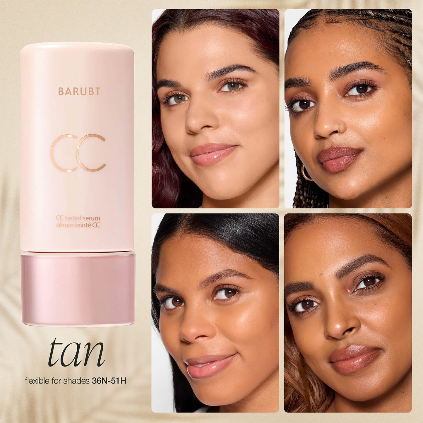 Color-Adapting CC Serum – 24H Hydrating Waterproof Foundation | Lightweight Buildable Coverage Self-Adjusting Bestseller