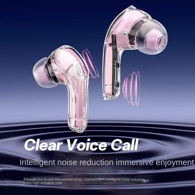 Air31 Wireless Earbuds – LED Digital Display TWS Headphones | Transparent Case, Deep Bass, Noise Cancellation, Long Battery Life