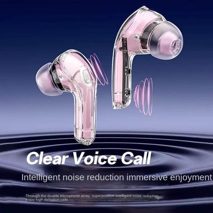 Air31 Wireless Earbuds – LED Digital Display TWS Headphones | Transparent Case, Deep Bass, Noise Cancellation, Long Battery Life